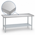 Thumbnail image #3 for Duke Manufacturing 48-Inch x 24-Inch Stainless Steel Work Table with Galvanized Undershelf