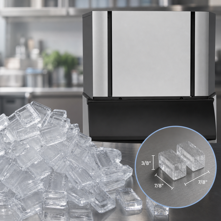 Product image #4 for Ice-O-Matic Elevation Series Modular Half Size Cube Ice Maker, Remote Condenser, 48 Inch Wide