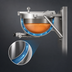 Thumbnail image #3 for Legion LSWT-80 80-Gallon Stationary Wall-Mounted Full Jacketed Direct Steam Kettle
