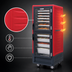 Thumbnail image #3 for Metro C5 3 Series Mobile Full-Height Moisture Heated Holding & Proofing Cabinet with Dutch Clear Polycarbonate Doors