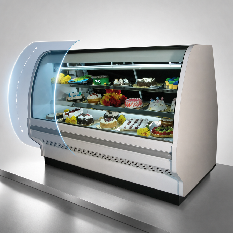 Curved Glass Front