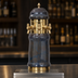 Thumbnail image #3 for Glastender Rembrandt 3-Faucet Air-Cooled Draft Dispensing Tower with Surface-Mount Drain Pan, Mirror Finish