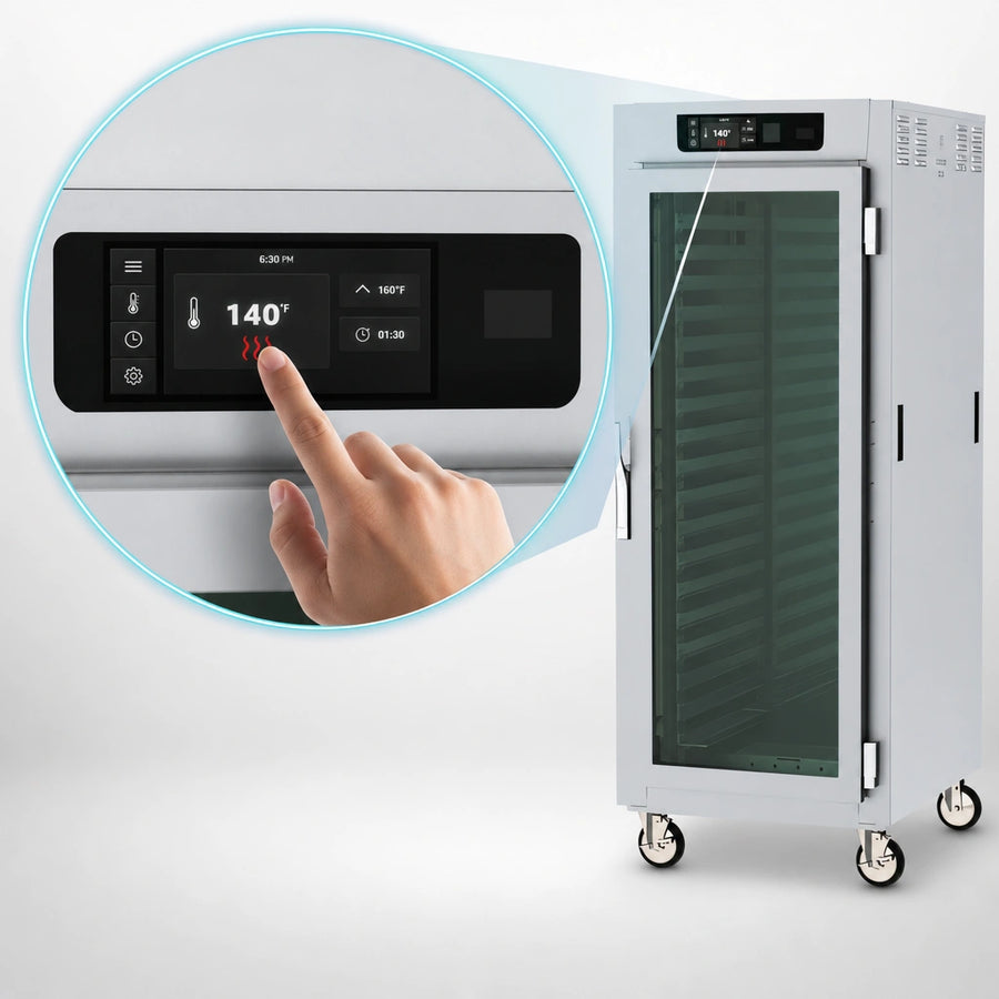 6.8-Inch Touch-Screen Controls