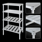 Thumbnail image #3 for Channel Manufacturing BA2048 48"W x 20"D Aluminum T-Bar Adjustable Shelf, 900 lb. Distributed Capacity