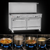 Thumbnail image #3 for Southbend Ultimate 60-Inch Commercial Gas Restaurant Range with 4 Open Burners, 24-Inch Griddle, Convection Oven and Cabinet Base