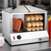 Thumbnail image #3 for Omcan USA Countertop Side-by-Side Hot Dog Steamer and Bun Warmer, 100 Hot Dogs / 48 Buns, 120V