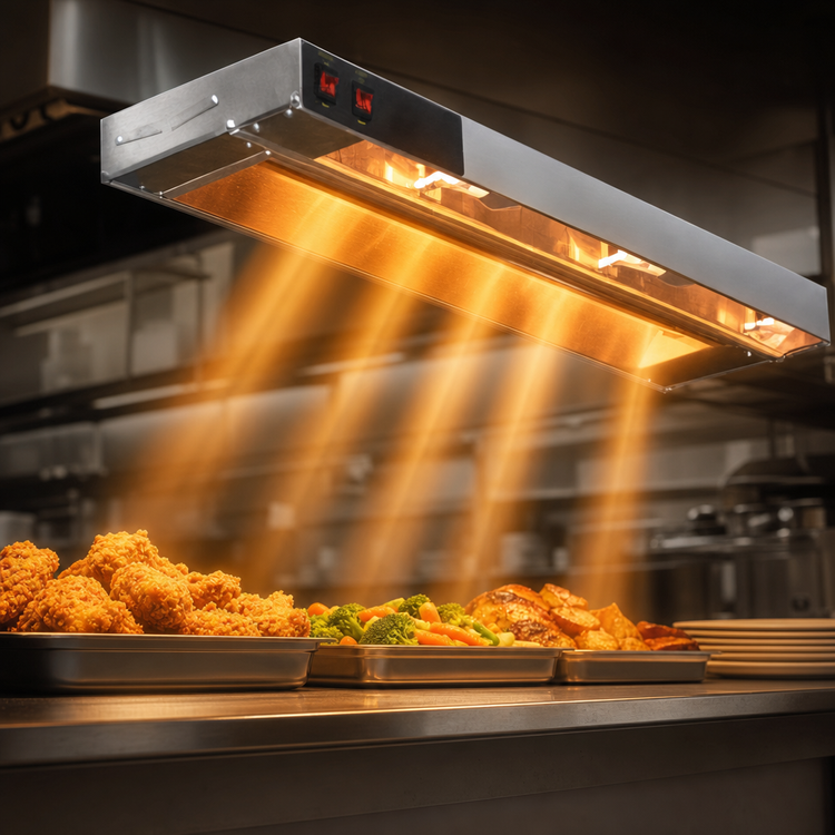 Product image #3 for Eagle RedHots 132-Inch Lighted High-Watt Remote Strip Heat Lamp, Single Rod, 240V