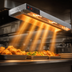 Thumbnail image #3 for Eagle RedHots 132-Inch Lighted High-Watt Remote Strip Heat Lamp, Single Rod, 240V