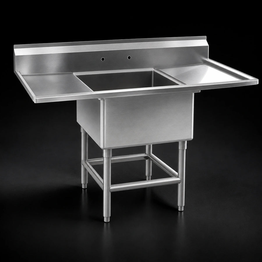 14-Gauge 304 Stainless Steel Top