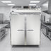 Thumbnail image #2 for Continental Refrigerator D2FESNSA Designer Line Wide Two-Section Reach-in Freezer