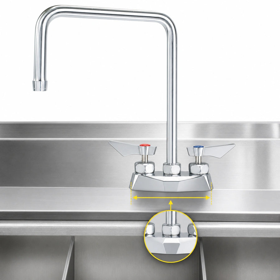 4-Inch Center Deck Mount