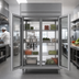 Thumbnail image #4 for Victory UltraSpec Two-Section Pass-Thru Glass Door Freezer, 48.33 Cu. Ft., Self-Contained