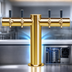 Thumbnail image #3 for Metropolis T-Style Countertop Glycol-Cooled 4-Faucet Draft Beer Tower