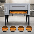 Thumbnail image #3 for Marsal (Middleby) SD-1048 Gas Deck Pizza Oven with 2-Inch Brick Deck, 4 18-Inch Pie Capacity, 300°-650°F Thermostat