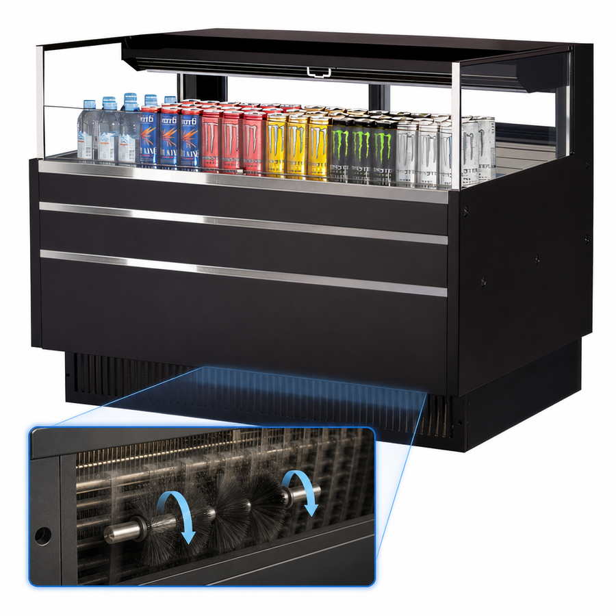 Self-Cleaning Condenser