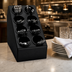 Thumbnail image #3 for Dispense-Rite CTSH-8BT Countertop 8-Compartment Silverware Organizer with Inserts