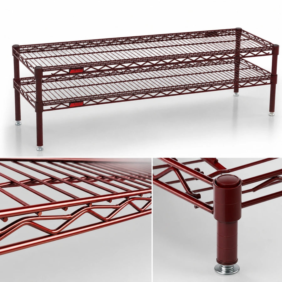 Patented QuadTruss Wire Shelf Design