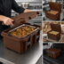 Thumbnail image #4 for Cambro Ultra Pan Carrier Top-Loading Insulated Food Pan Carrier, Holds 1 Full-Size GN Pan Up to 8 Inches Deep, Dark Brown