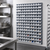 Thumbnail image #3 for Quantum Wall-Mounted Louvered Panel Starter Unit with 165 Clear Bins