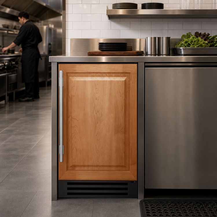 Product image #3 for True Residential 15-Inch One-Section Undercounter Refrigerator with Solid Overlay Panel Ready Door
