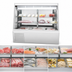 Thumbnail image #4 for Migali Competitor Series 60-Inch Double-Duty Full-Service Straight Glass Refrigerated Deli Case