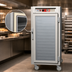 Thumbnail image #3 for Metro C5 6 Series 3/4-Height Mobile Heated Holding Cabinet with Double-Pane Clear Glass Doors, 27-Pan Capacity, 120V