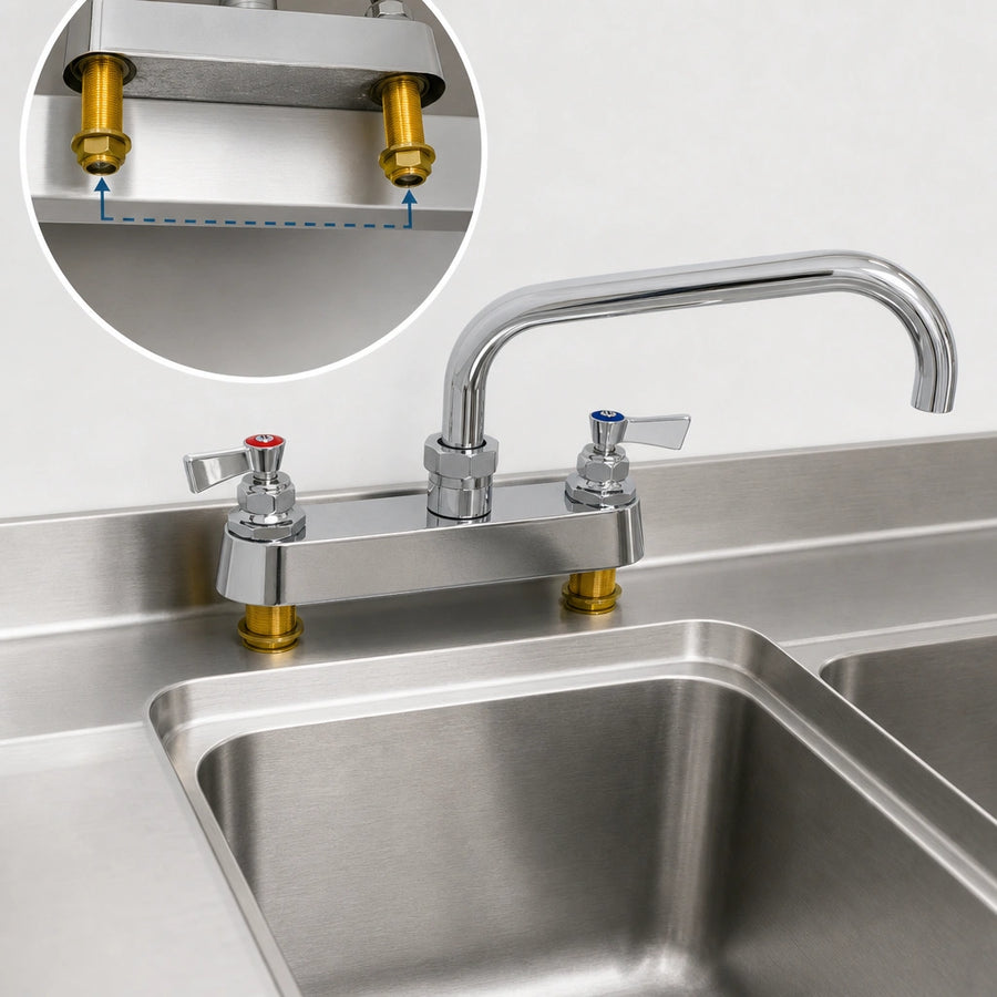 8-Inch Deck Mount Design