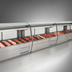 Thumbnail image #3 for Howard-McCray 32E Series 98-Inch Remote Red Meat Service Case with Endless Design and LED Lighting