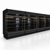 Thumbnail image #3 for Howard-McCray 75-Inch Wide Low-Base Remote Open Merchandiser with 4 Rows of Lit Shelves