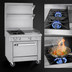 Thumbnail image #3 for Southbend Platinum Heavy Duty 36-Inch Gas Range with 2 Open Burners, 24-Inch Griddle, and Standard Oven
