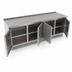 Thumbnail image #3 for John Boos Stainless Steel Cabinet Base Work Table with Hinged Doors, 132