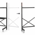 Thumbnail image #3 for Metro SmartLever 24 x 30 Inch Add-On Cantilevered Shelving Kit
