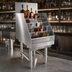 Thumbnail image #3 for Freestanding Underbar Raised Liquor Bottle Display Unit, 12-Bottle, 5-Step, 304 Stainless Steel