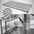 Thumbnail image #3 for Camshelving Basics Plus 21-Inch x 42-Inch 5-Shelf Vented Shelf Kit, Brushed Graphite