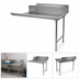 Thumbnail image #3 for BlendPort 72-Inch Right-Hand Straight Clean Dishtable with 10-Inch Backsplash, 16-Gauge Stainless Steel