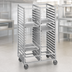 Thumbnail image #3 for Channel Manufacturing 70-In. Double-Section Aluminum Cafeteria Tray Rack for 15 x 20 Trays