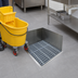 Thumbnail image #3 for Advance Tabco Flush-With-Floor Recessed Mop Sink with Fiberglass Grating, 33-3/8 Inch x 24 Inch Bowl