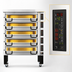 Thumbnail image #3 for PizzaMaster PM 945ED Full-Size 5-Deck Stone Hearth Electric Pizza Oven