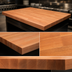Thumbnail image #3 for John Boos Boos Block American Cherry Wood Countertop, Flat No-Backsplash, 36 x 27 x 1-1/2 Inches, Varnique Finish