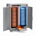 Thumbnail image #4 for FWE E-Series E-1200 Heated Banquet Transport & Serve Cabinet Cart, Double Door, 120-Covered-Plate Capacity