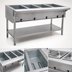Thumbnail image #3 for Eagle Group 4-Well Natural Gas Open Base Hot Food Table, 63-1/2 Inches Wide