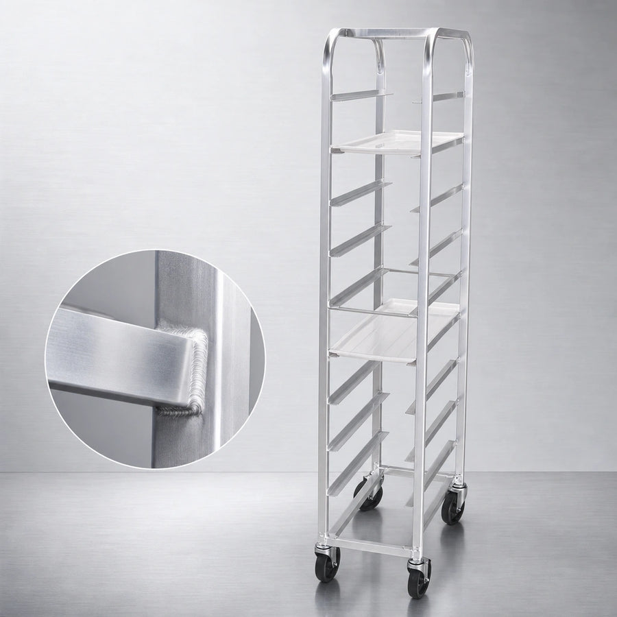 All-Welded 6063-T5 Aluminum Construction
