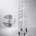 Thumbnail image #4 for Channel Manufacturing All-Welded Standard Series Aluminum End-Load Platter Rack, 10-Platter Capacity