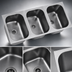 Thumbnail image #3 for Eagle Group Three-Compartment Weld-In Sink with 22 x 22 x 13.5 Inch Deep Bowls