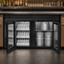Thumbnail image #3 for True 72-1/8-Inch Two-Section Glass Door Back Bar Cooler