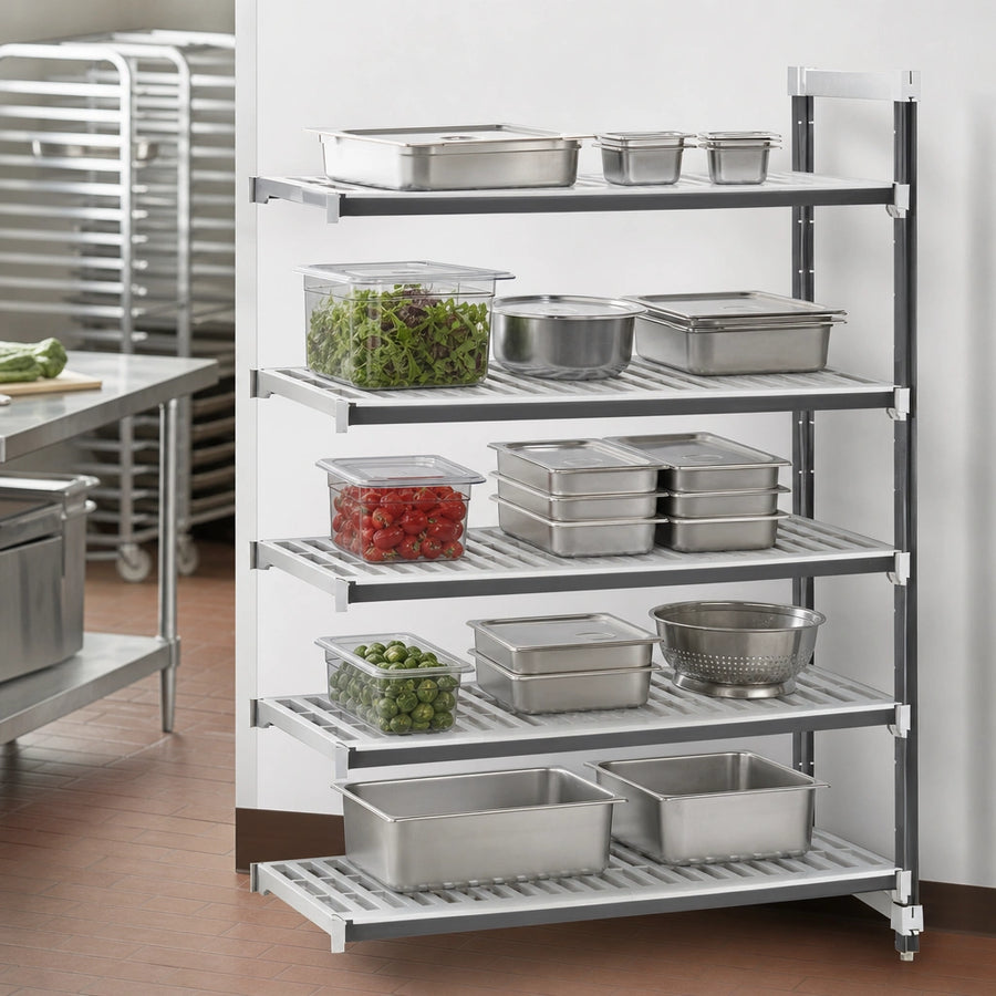 Five-Tier Vented Shelving