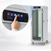 Thumbnail image #3 for Metro C5 8 Series Mobile Full-Height Pass-Thru Controlled Temperature Holding Cabinet with Tempered Double-Pane Glass Doors and Universal Wire Slides