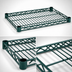 Thumbnail image #3 for Eagle Valu-Gard 72 in. x 24 in. Green Epoxy QuadTruss Wire Shelf