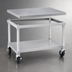 Thumbnail image #3 for New Age 48 x 24 Inch Mobile Aluminum Equipment Stand with 12-Gauge Top and Undershelf