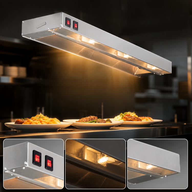 Product image #3 for Eagle RedHots 54-Inch Single Lighted Strip Heat Lamp, High-Watt, 208V
